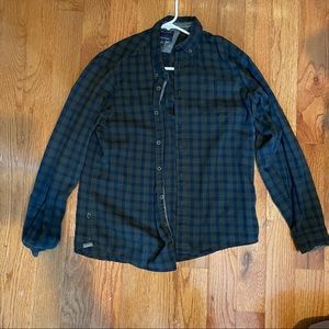 Green Checkered Flannel